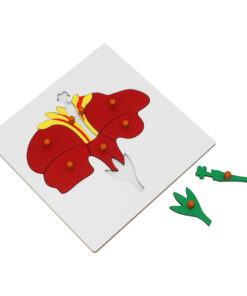 Montessori Premium Flower Puzzle Image2