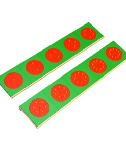 Montessori Premium Fraction Circles Wooden with Stands Image1