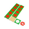 Montessori Premium Fraction Circles Wooden with Stands Image2