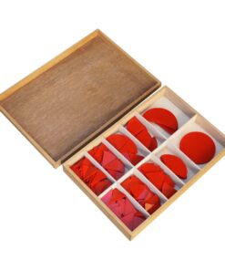 Montessori Premium Fraction Cut Outs 1 to 1/10 Image1