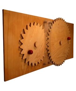 Montessori Premium Giant Toddler Wooden Gear Image2