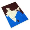 Montessori Premium India Pin Maps: 3 Sets Incl States, Capital and Control Map Image2