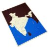 Montessori Premium India Pin Maps: 3 Sets Incl States, Capital and Control Map Image3