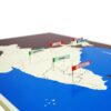 Montessori Premium India Pin Maps: 3 Sets Incl States, Capital and Control Map Image9