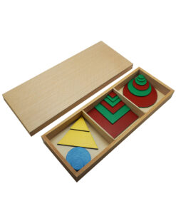 Montessori Premium Inscribed and Concentric Figures Image1