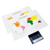 Montessori Premium Isolation Maps: Continent Image1