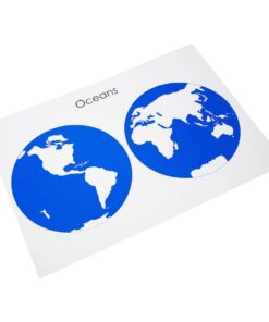 Montessori Premium Isolation Maps: Oceans Image2