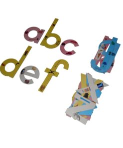 English Print Letters Classroom Cut Outs