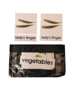 3 Part Nomenclature Cards: Vegetables