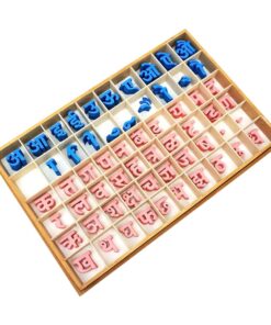 Hindi Moveable Alphabet: Single Box With Alphabets And Matras