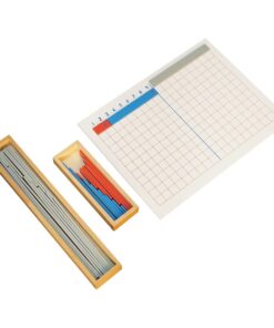 Subtraction Strip Board Incl Strips Tray