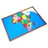 Montessori Premium Map puzzle: Africa Image1