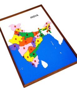 Montessori Premium Map Puzzle: India Image1