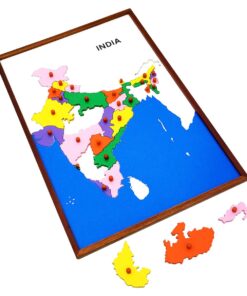 Montessori Premium Map Puzzle: India Image2