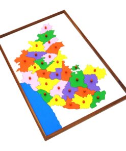 Montessori Premium Map Puzzle: Karnataka Image1