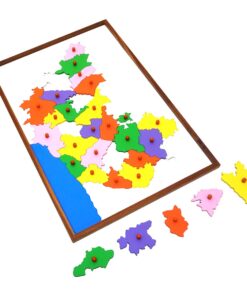 Montessori Premium Map Puzzle: Karnataka Image2