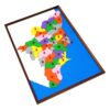 Montessori Premium Map Puzzle: Tamil Nadu Image1