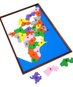 Montessori Premium Map Puzzle: Tamil Nadu Image2