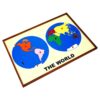 Montessori Premium Map Puzzle: World Image1