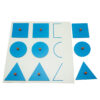 Montessori Premium Match the Shapes Full Outline and Half Geo Shapes Image3