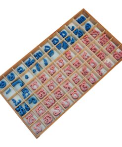 Montessori Premium Movable Alphabet Kannada: Single Box Matras Alphabet Image1