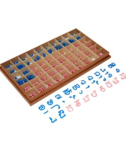 Montessori Premium Movable Alphabet Kannada: Single Box Matras Alphabet Image2