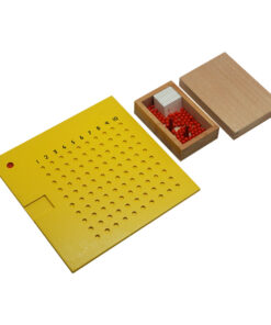 Montessori Premium Multiplication Board Inc Bead Box Image1