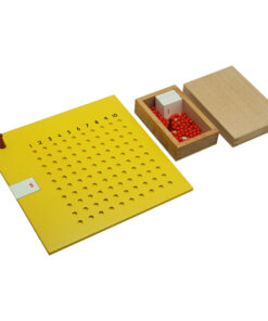 Montessori Premium Multiplication Board Inc Bead Box Image2