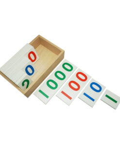 Montessori Premium Number Cards 1 to 1000 Image2