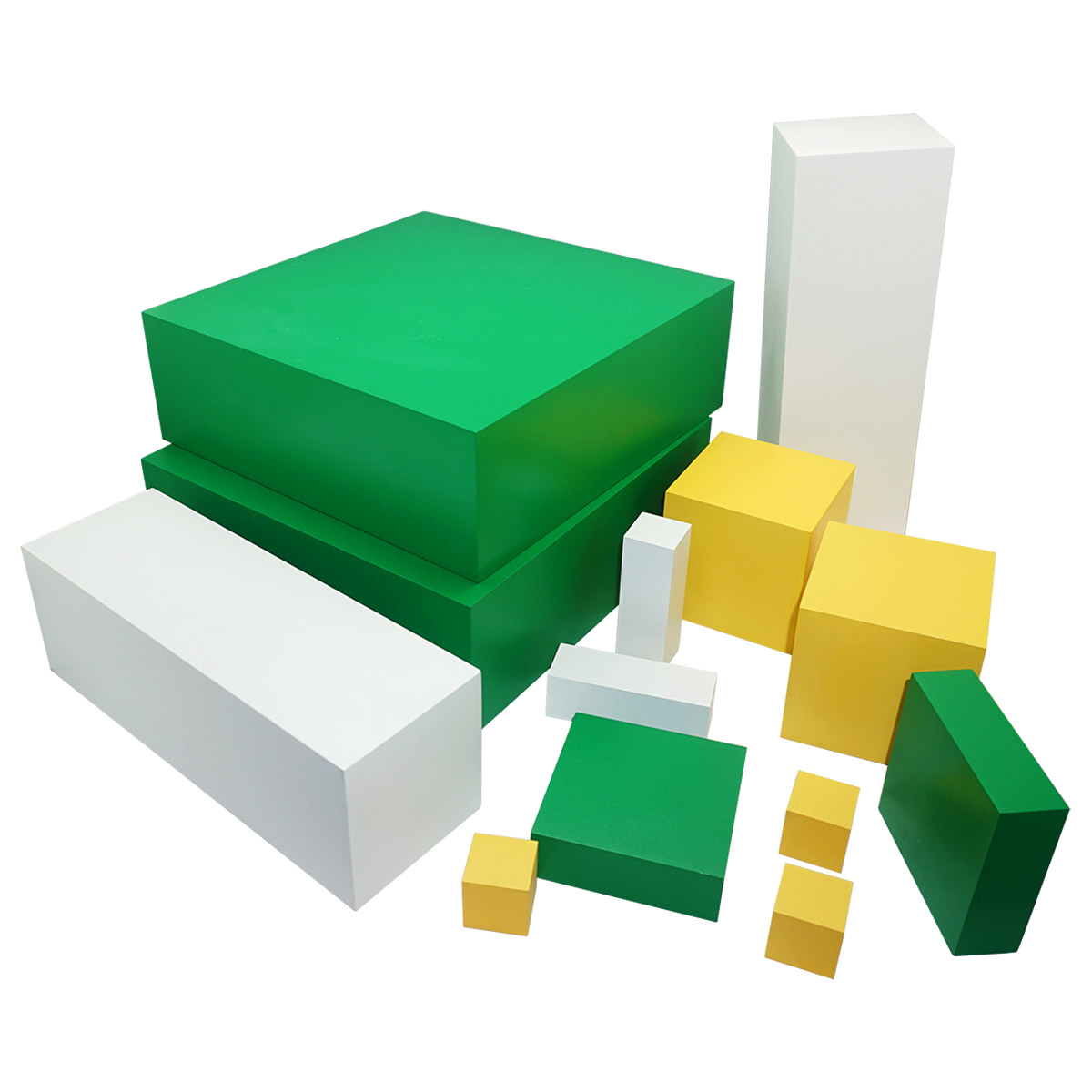 NEW Montessori Mathematics Material Power of 3 Cube Cubes 