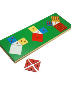 Montessori Premium Pythagoras Theorem with Stand Wooden Image2