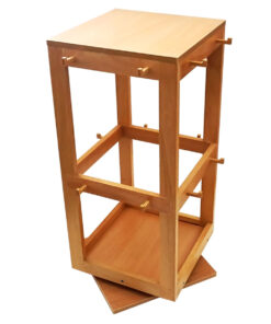 Montessori Premium Revolving Stand: 8 Button Frames Image1