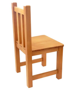Montessori Premium Small Chair Polished without Arms Image2