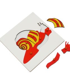 Montessori Premium Snail Puzzle Image2