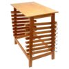 Montessori Premium Stand for 8 Maps without the maps Image2