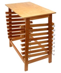 Montessori Premium Stand for 8 Maps without the maps Image2
