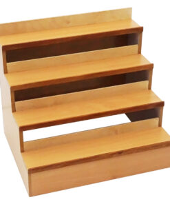 Montessori Premium Stand for Cylinder Blocks Image1
