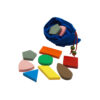 Montessori Premium Stereognostic Bag: 2D Shapes Image2