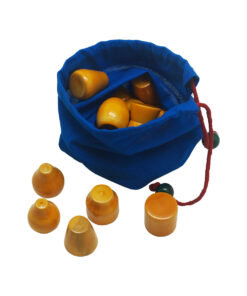 Montessori Premium Stereognostic Bag 3D Shapes Image2