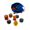 Montessori Premium Stereognostic Bag: Same Shape Diff Sizes Image2