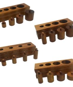 Montessori Premium Toddler Cylinder Blocks Set of 4 Image2