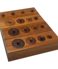 Montessori Premium Toddler Cylinder Blocks Set of 4 Image1