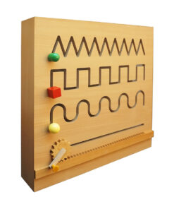 Montessori Premium Wooden Wall Panel Different Wrist Movements Image2