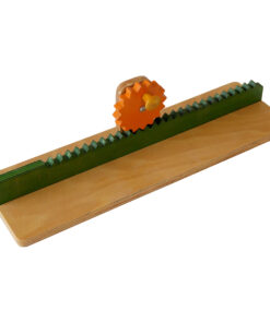 Simple Machine - Gear - Linear motion to circular motion converter